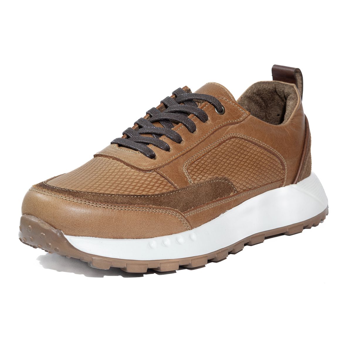 VILLABONR - Tenis Cuero Miel VillabonR VTS-8044