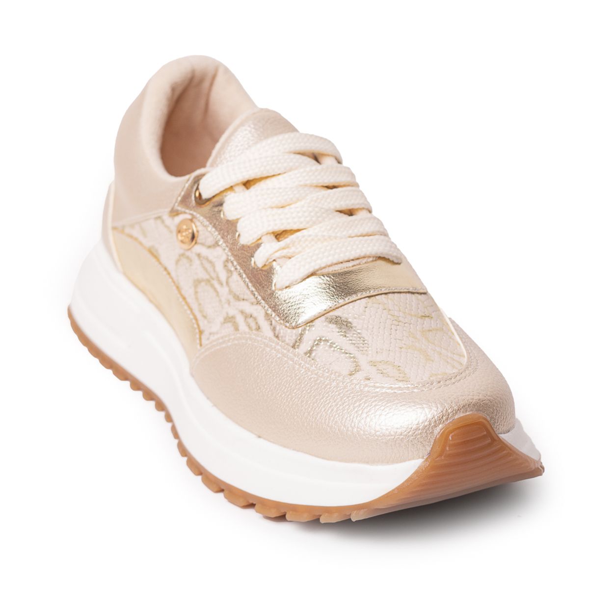 PRICE SHOES - Price Shoes Tenis Urbanos Mujer 282M-536CHAMPANA