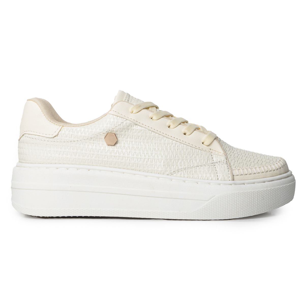 PRICE SHOES - Price Shoes Tenis Con Plataforma Mujer 252D-08TALCO
