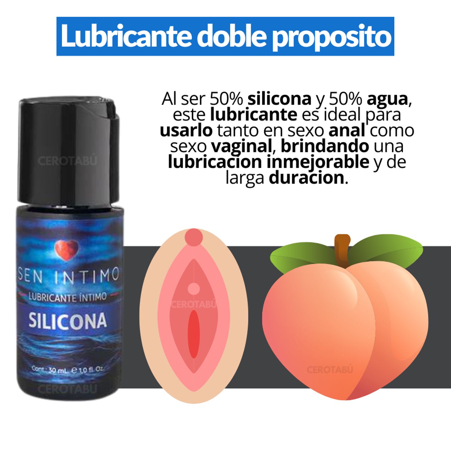 Lubricante Silicona Sen Intimo x30 ML SEN INTIMO | Falabella Colombia