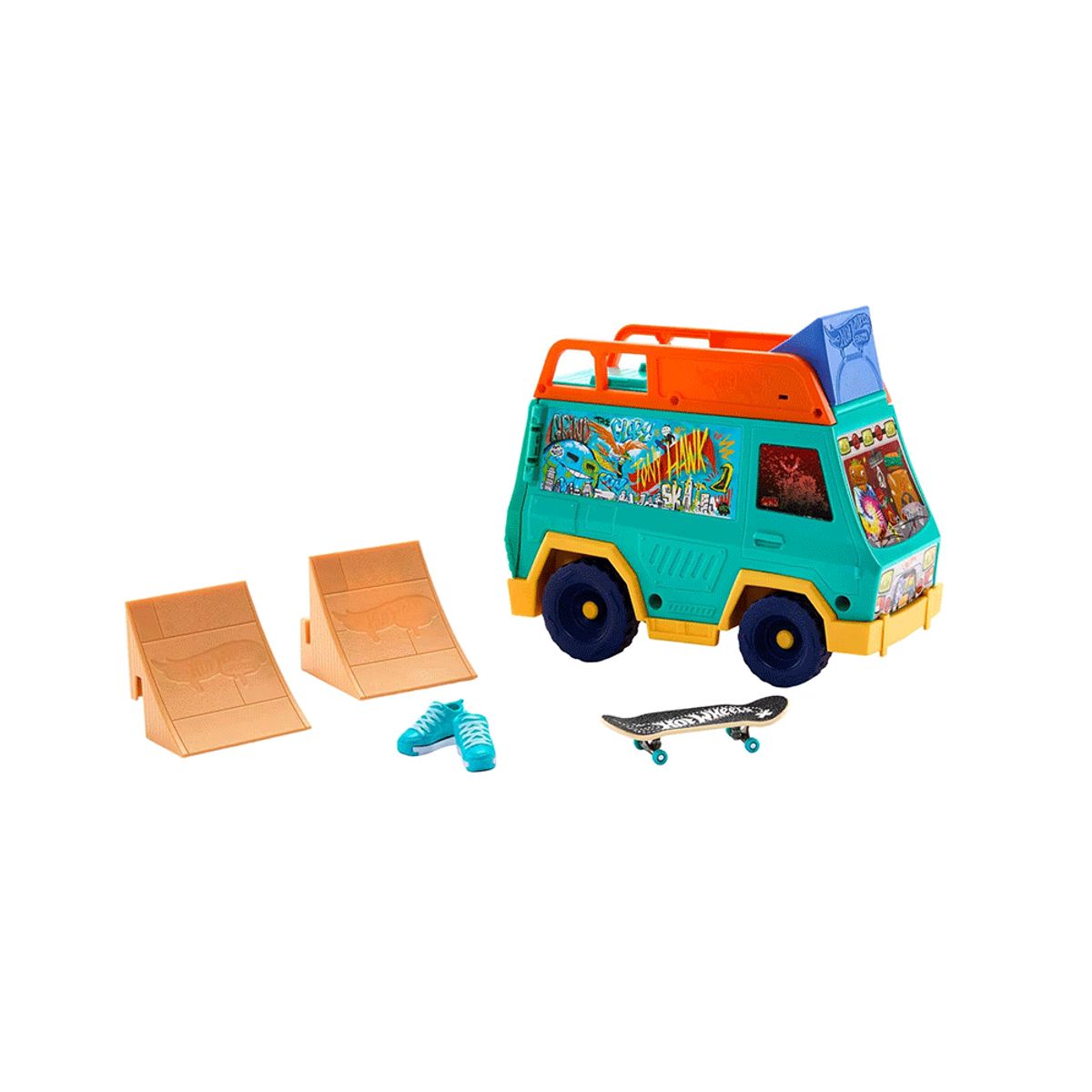 MATTEL - Hot Wheels Conjunto Furgoneta De Skate De Tony Hawk Mattel