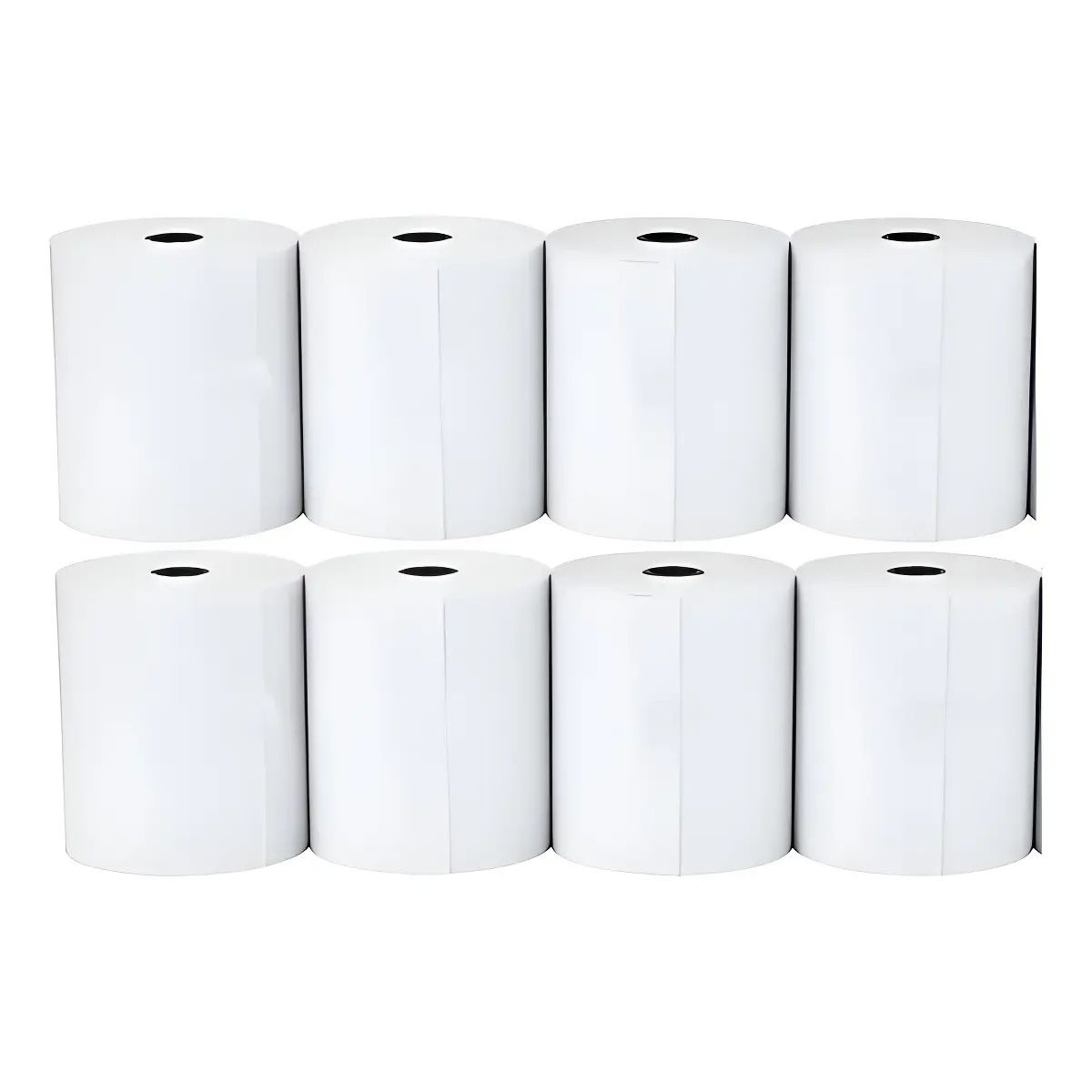 GENERICO - Rollos Papel Termico 58mm Impresoras Pos 30 Metros Pack X 8