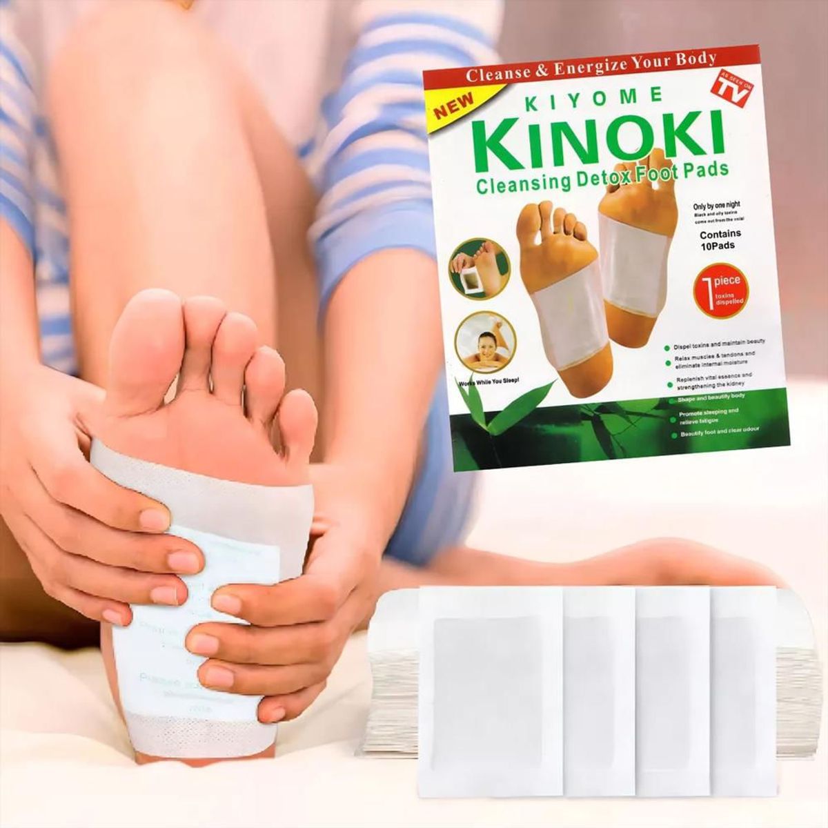 KINOKI - Parches Detox Kinoki Pies Calidad Premium