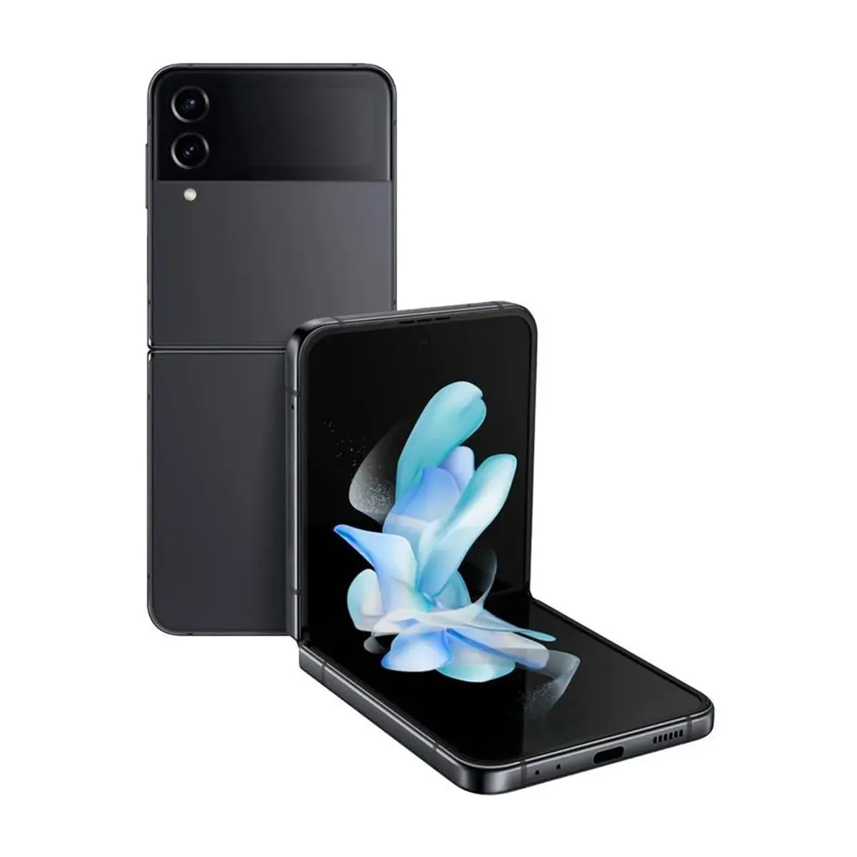 SAMSUNG - Celular Samsung Galaxy Z Flip 4 256 Gb Negro Reacondicionado + Panel Solar