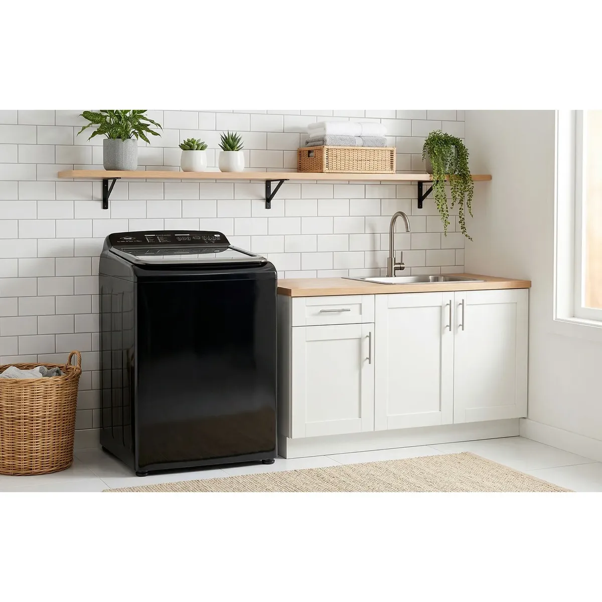 HACEB - Lavadora IVY 14 Kilogramos Haceb Digital Gris Coal