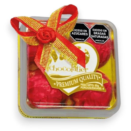 Chocolates Estuche Cuadrado Rojo X4 Bombones GARABATOS | Falabella Colombia