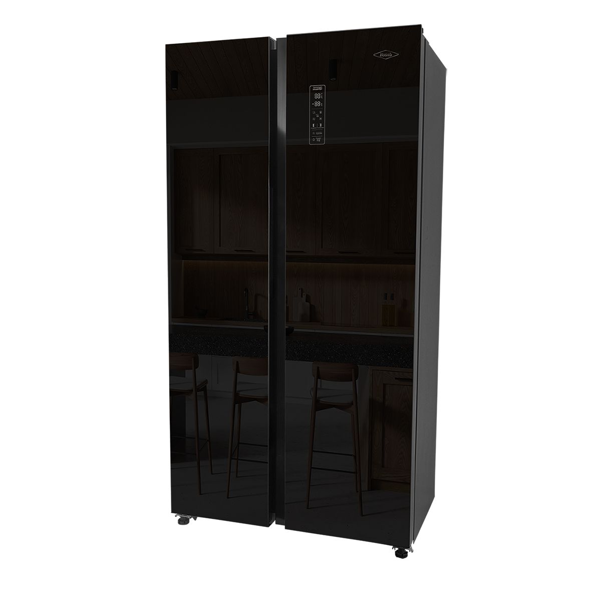 HACEB - Nevecon Haceb 480 Litros Cristal Negro