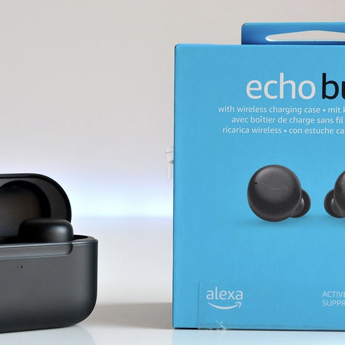 AMAZON - Audífonos Echo Buds con Alexa  Control Inteligente en tus Oídos