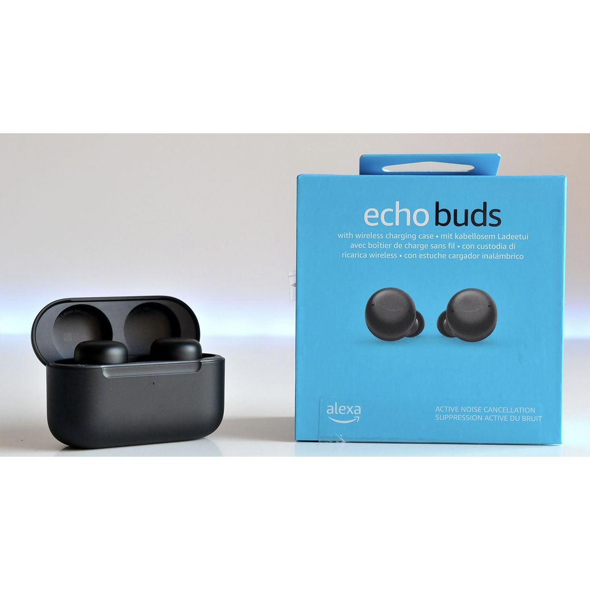 AMAZON - Audífonos Echo Buds con Alexa  Control Inteligente en tus Oídos