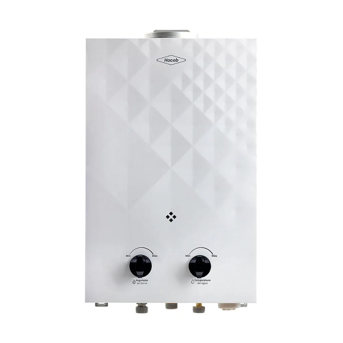 HACEB - Calentador paso tiro natural 5 L gas natural blanco Haceb