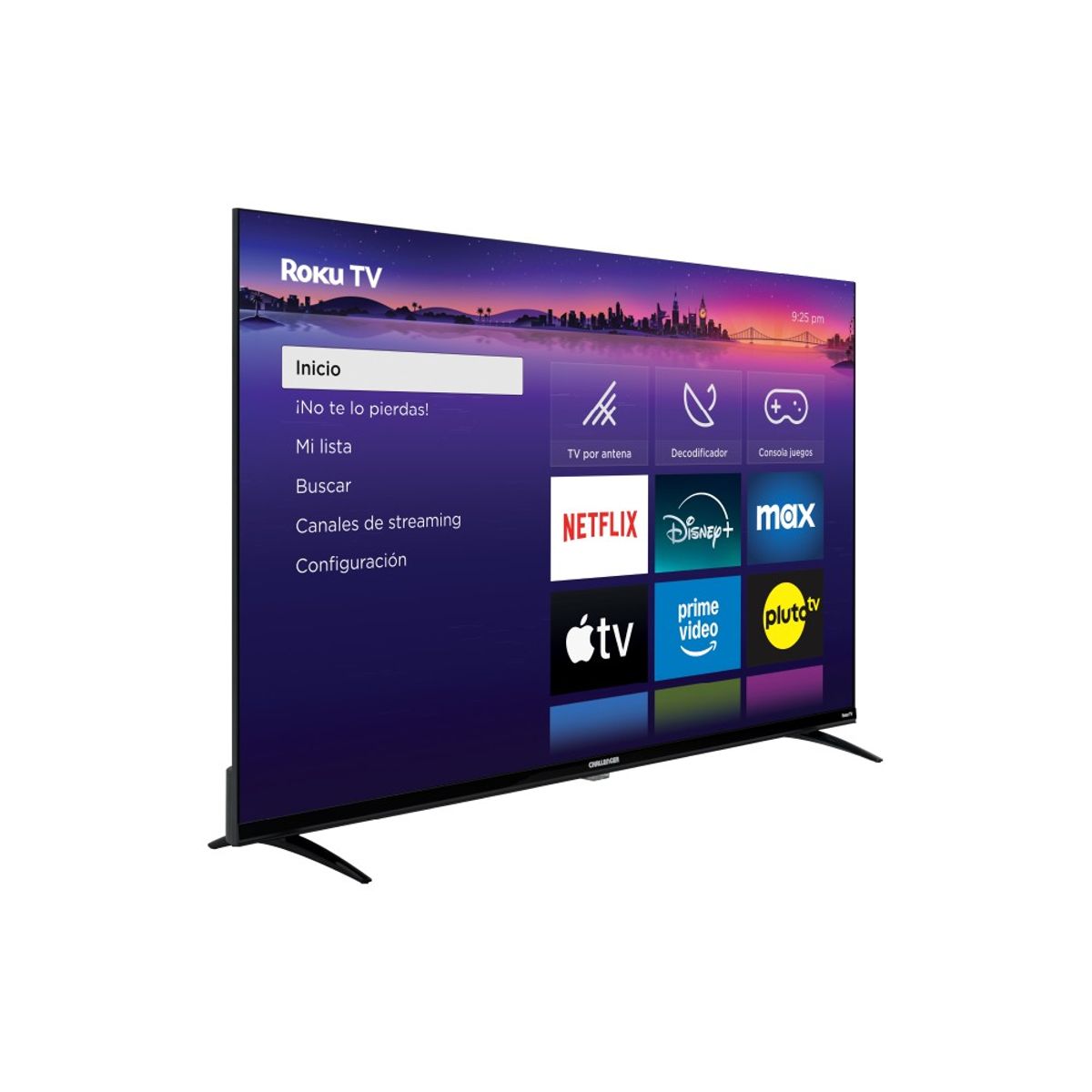 CHALLENGER - Combo Televisor LED 40 Pulgadas KR14 T2 ROKU FHD +  PARLANTE INALAMBRICO SC5 CHALLENGER