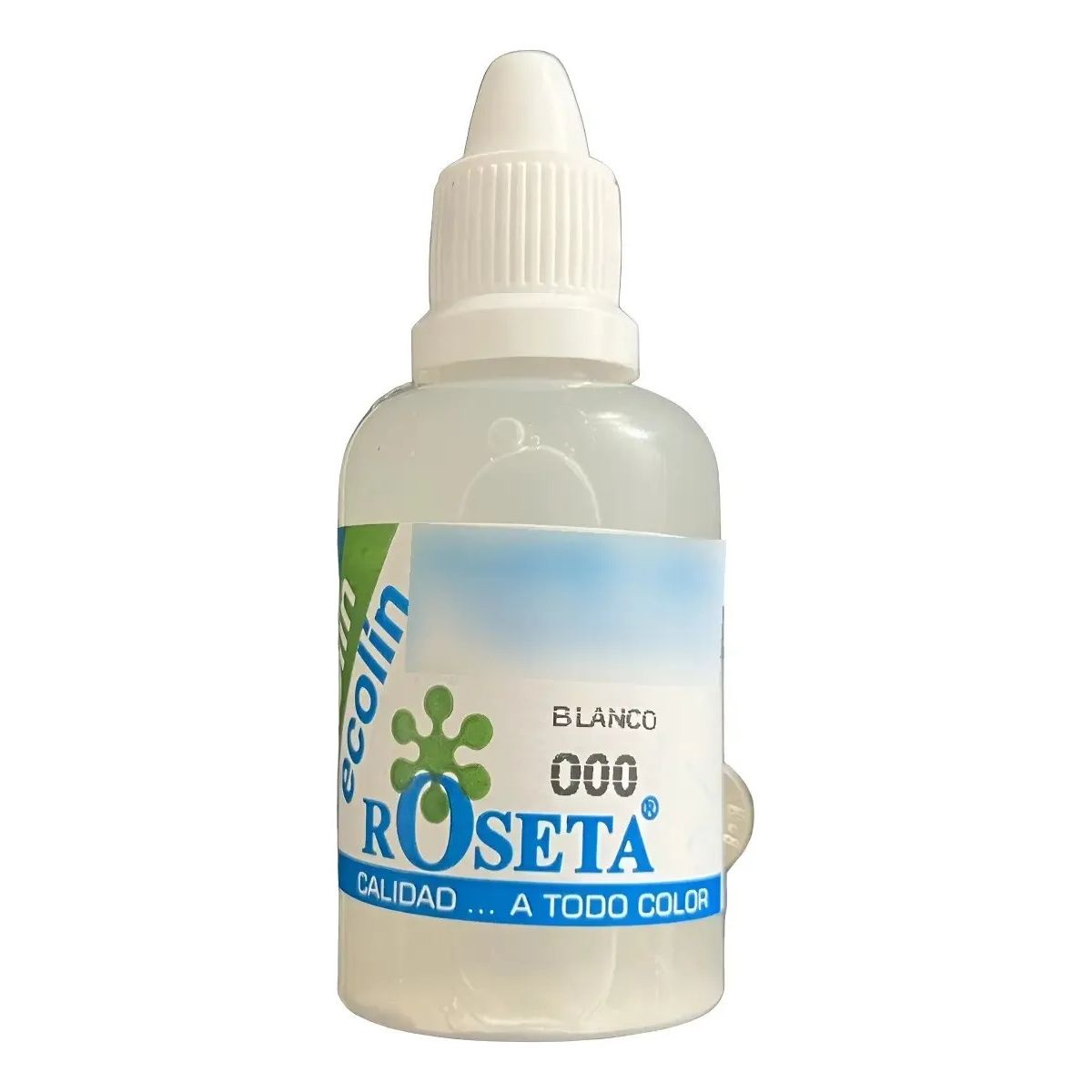 GENERICO - Acuarela Liquida Ecolin Roseta 30 Cc X 12 Und Blanco