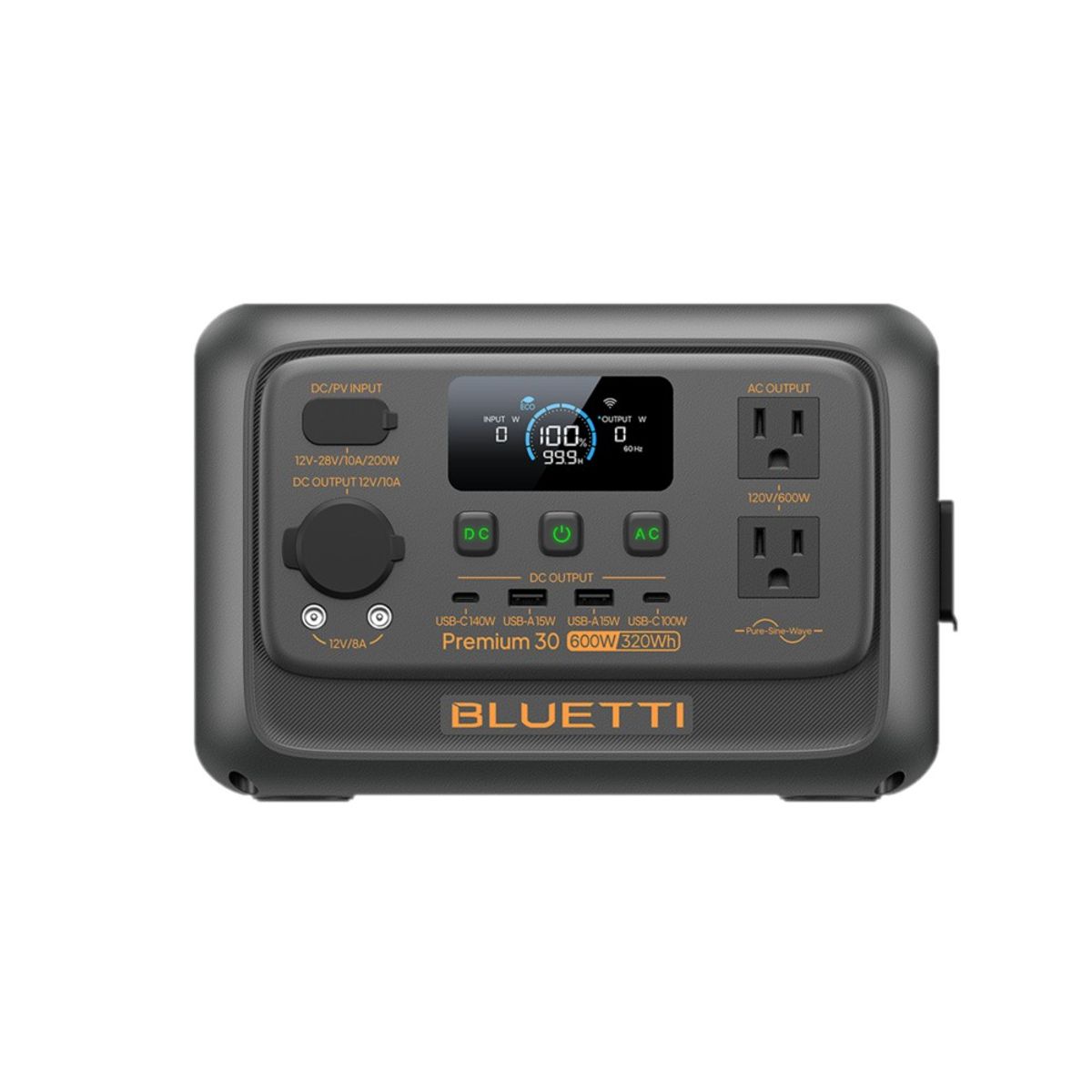BLUETTI - Estación de Energia Portatil Bluetti Premium 30 V2 600W 320Wh