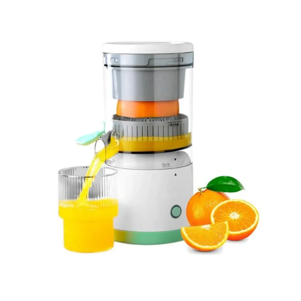 SHUGS - Exprimidor De Naranja Recargable Eléctrico Automático