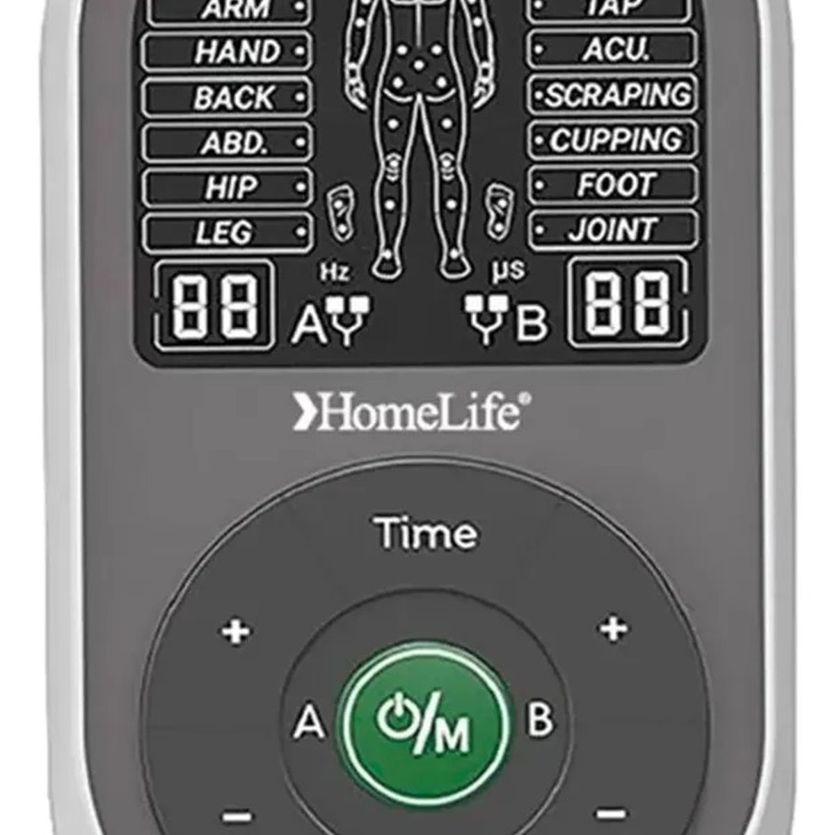 HOME LIFE - Dispositivo De Terapia Tens Ems Y Masajeador 3 En 1 Homelife HM14000 JPD-ES230 FISIOLIFE