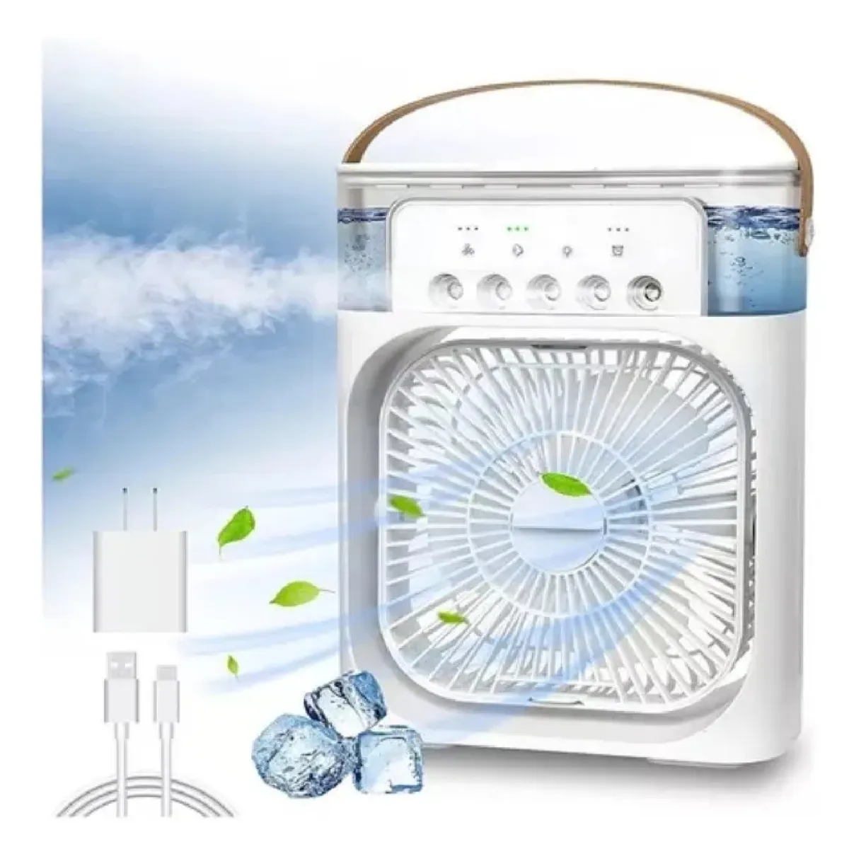 GENERICO - Aire Acondicionado Portátil Air Coler Fan AIR-1 Climatización Fría