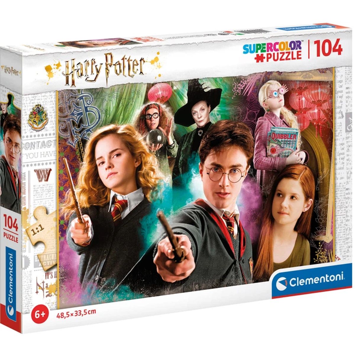 CLEMENTONI - Rompecabezas 104 Piezas Harry Potter Clementoni Para Niños