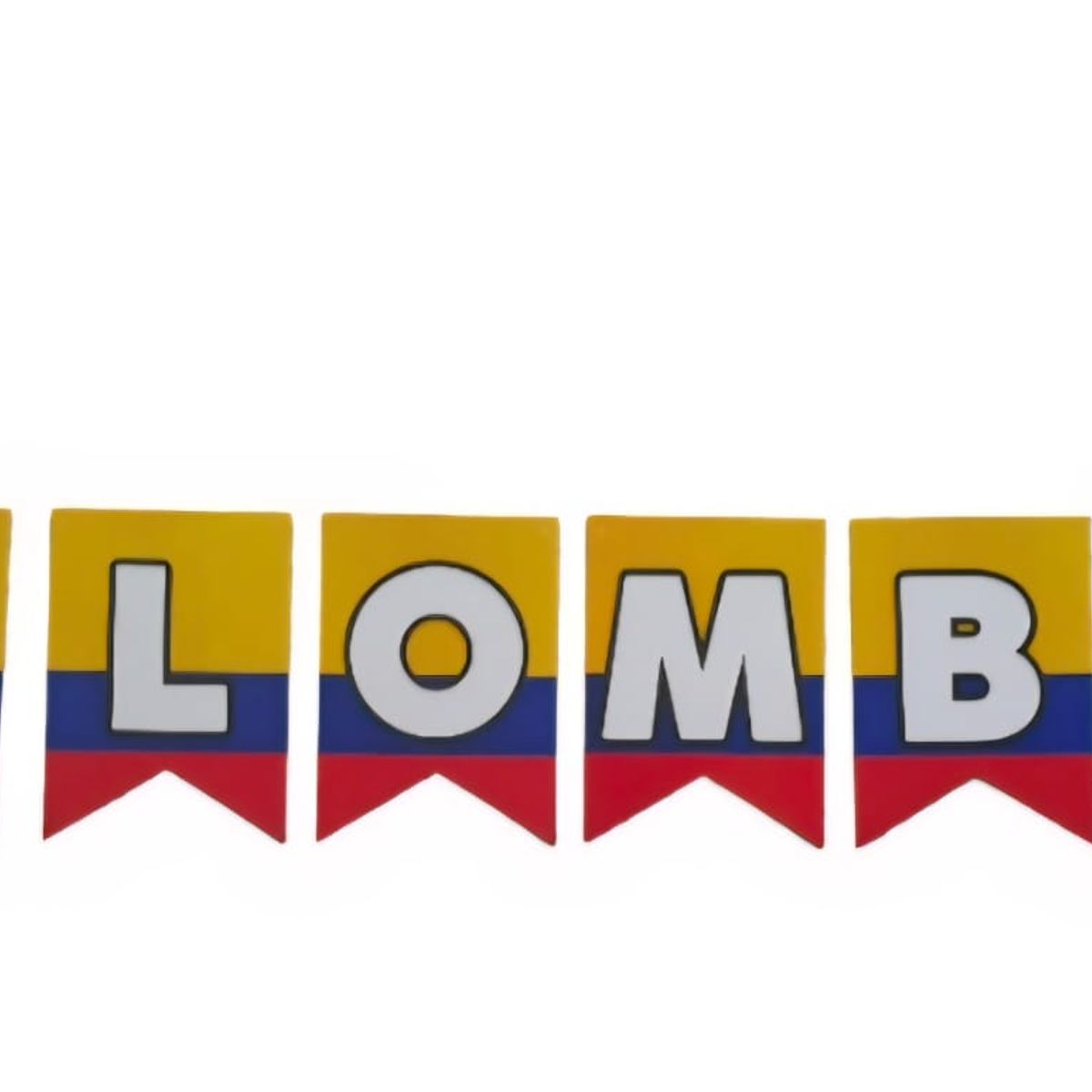 GENERICO - Banderin  Picos Colombia