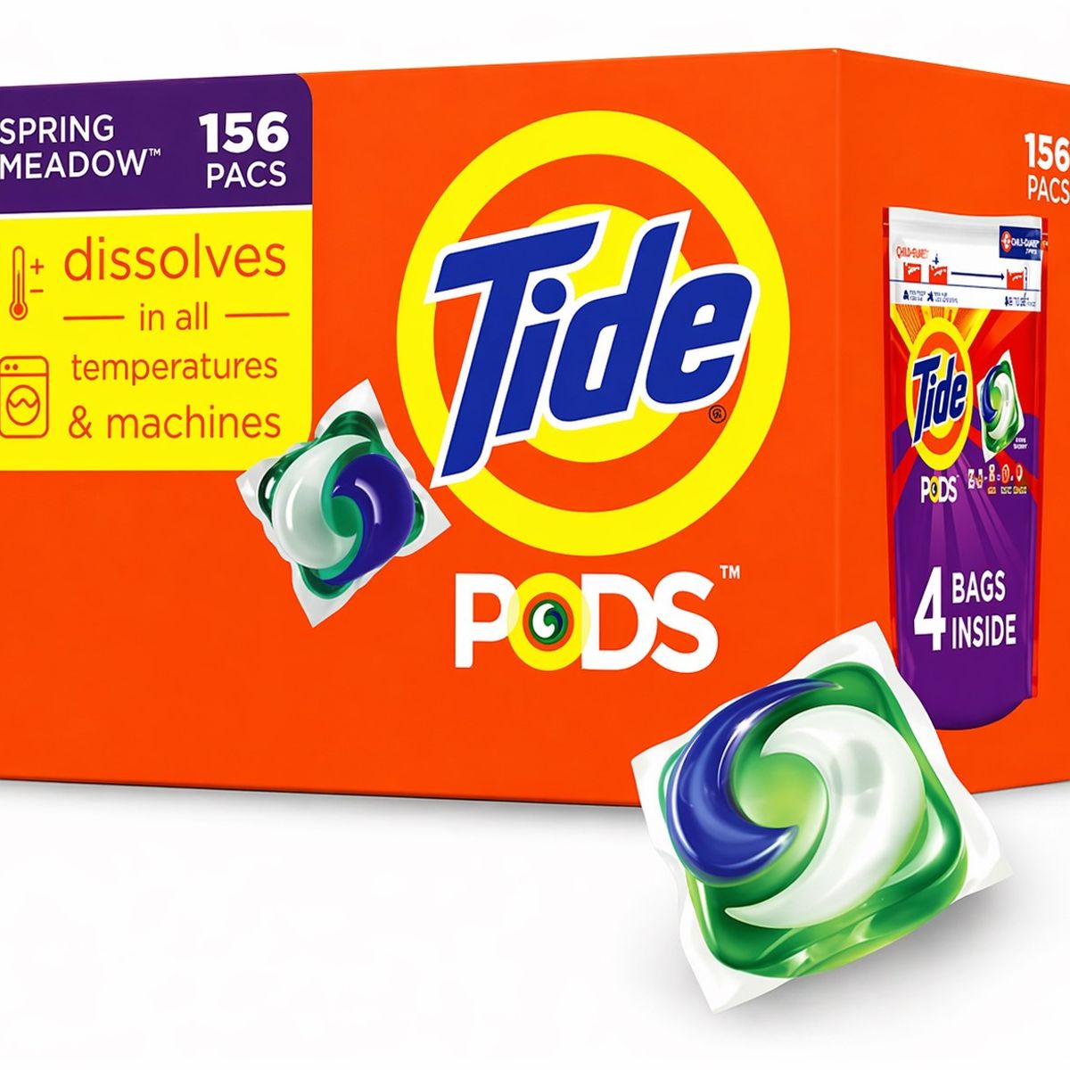 PROCTER & GAMBLE - Detergente Ropa Tide x 156 Pods