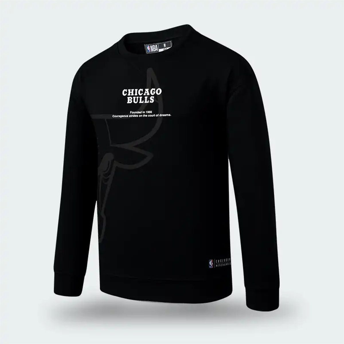 NBA - Camibuzo NBA Chicago Bulls Negro Hombre