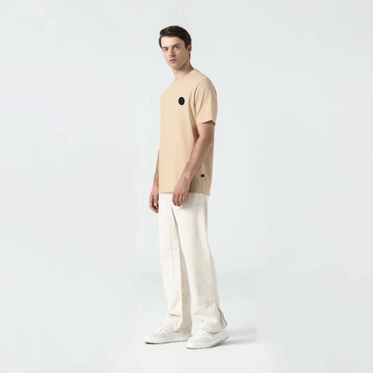 MONASTERY - CAMISETA KYOTO T-SHIRT MEN TAUPE L/G