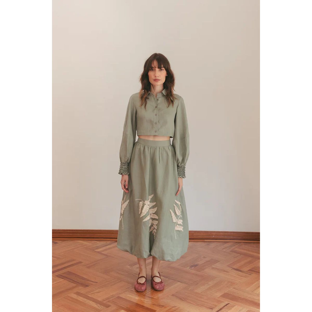 FARIDE - Falda Blanca