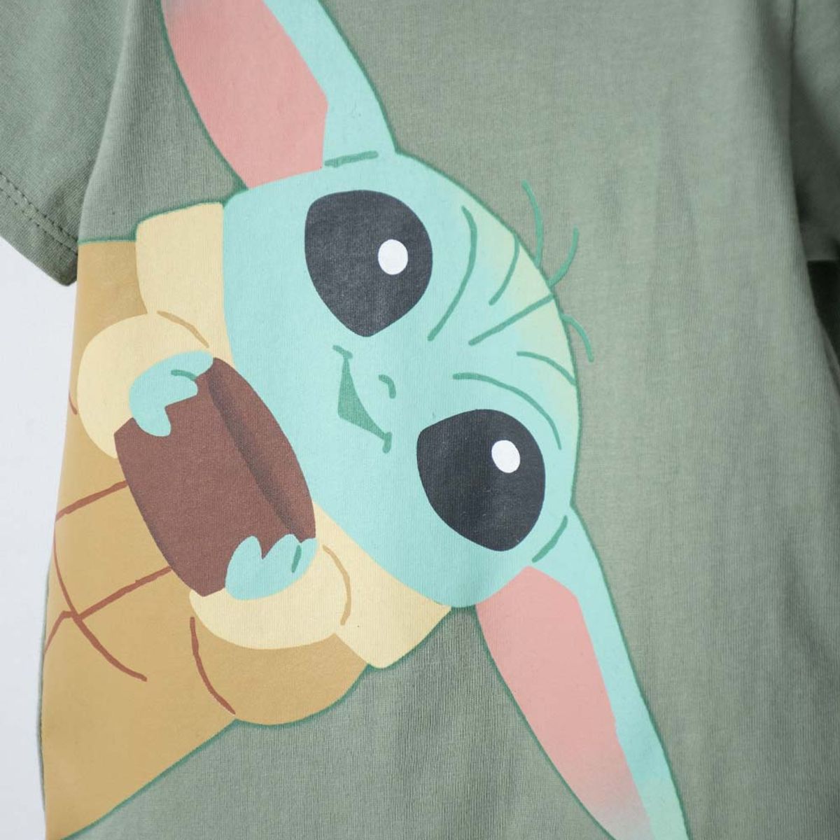 STAR WARS - Body de Mandalorian manga corta verde para bebé niño