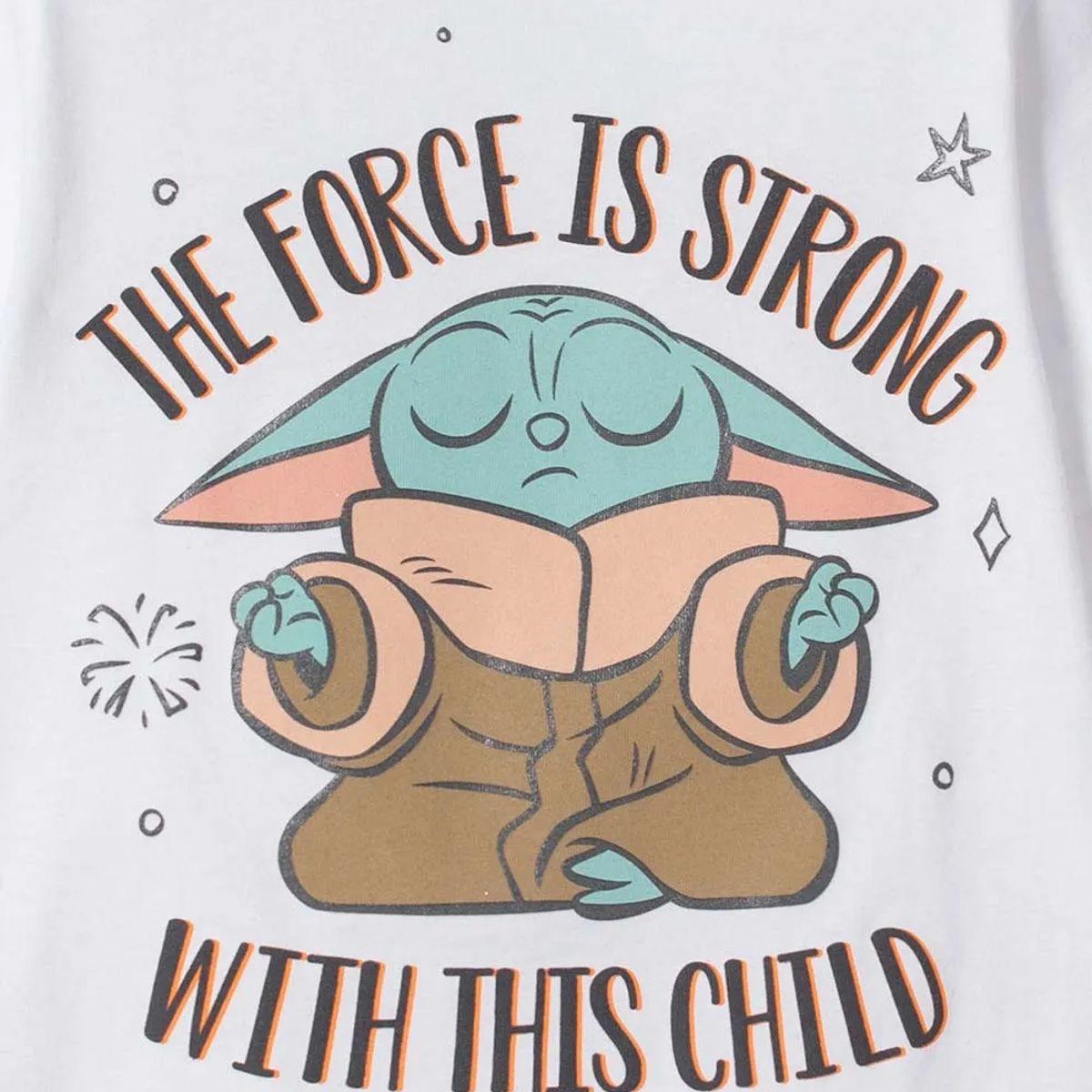 STAR WARS - Pijama de Mandalorian pantalón largo multicolor para niño 2T a 6T