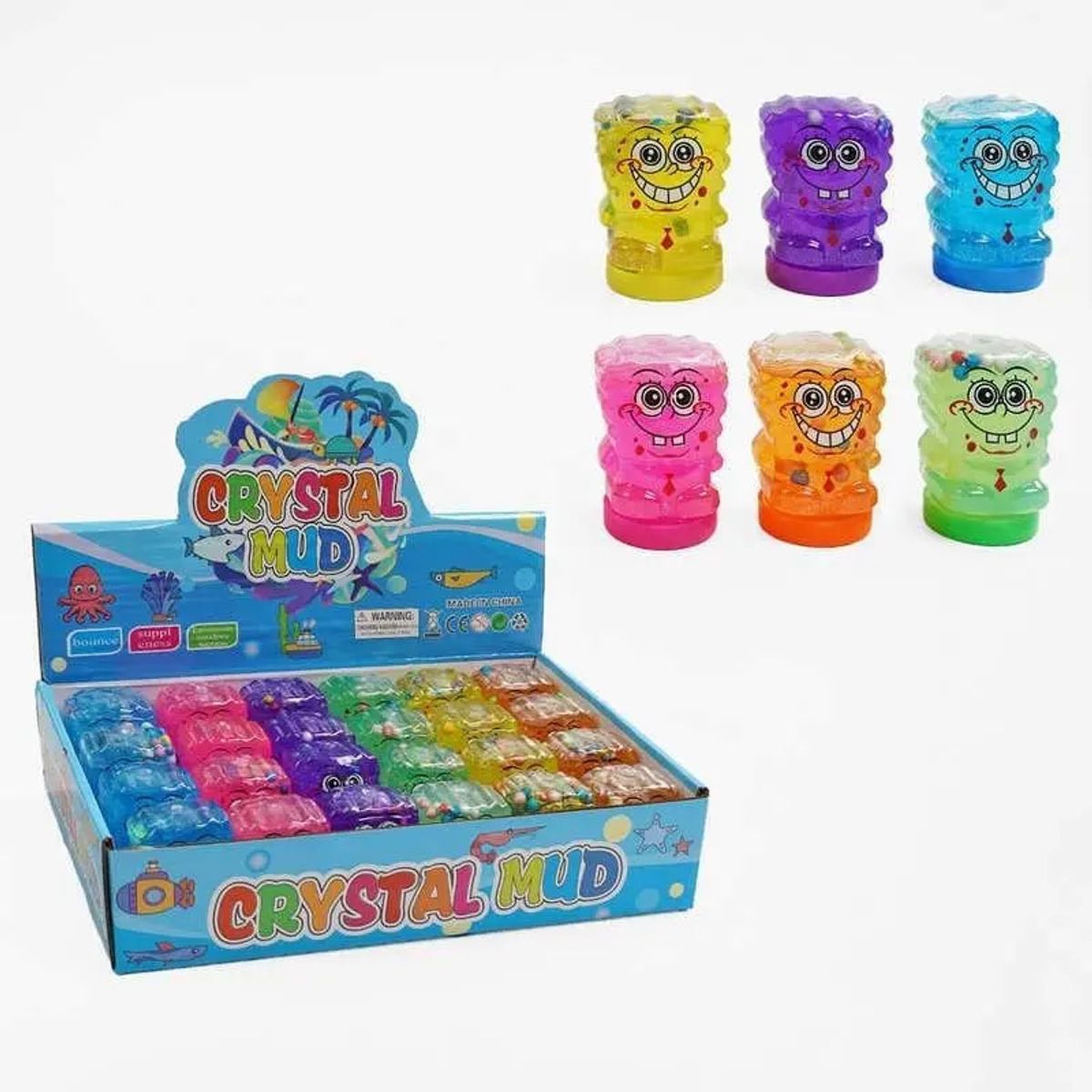 MIELTECH - Slime Brillante Bob Esponja 24 Und Piñatas Niños Sorpresas