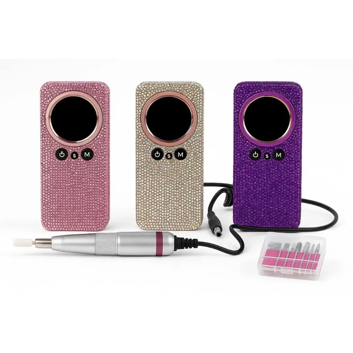 GENERICO - Pulidor De Uñas Inalámbrico Portátil SML M-215
