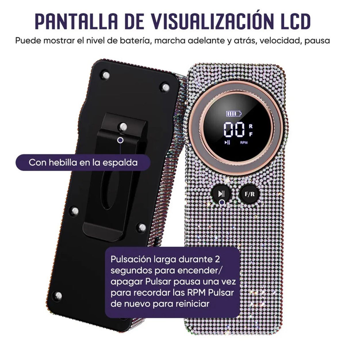 GENERICO - Pulidor De Uñas Inalámbrico Portátil SML M-215