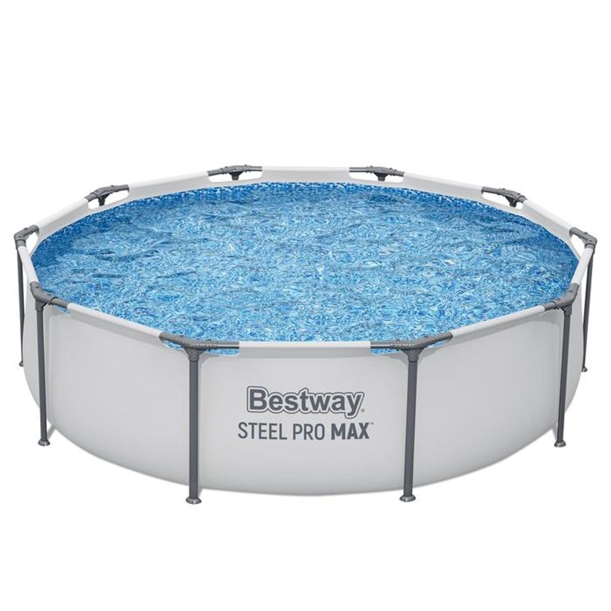 BESTWAY - piscina estructural redonda Bestway Steel Pro MAX