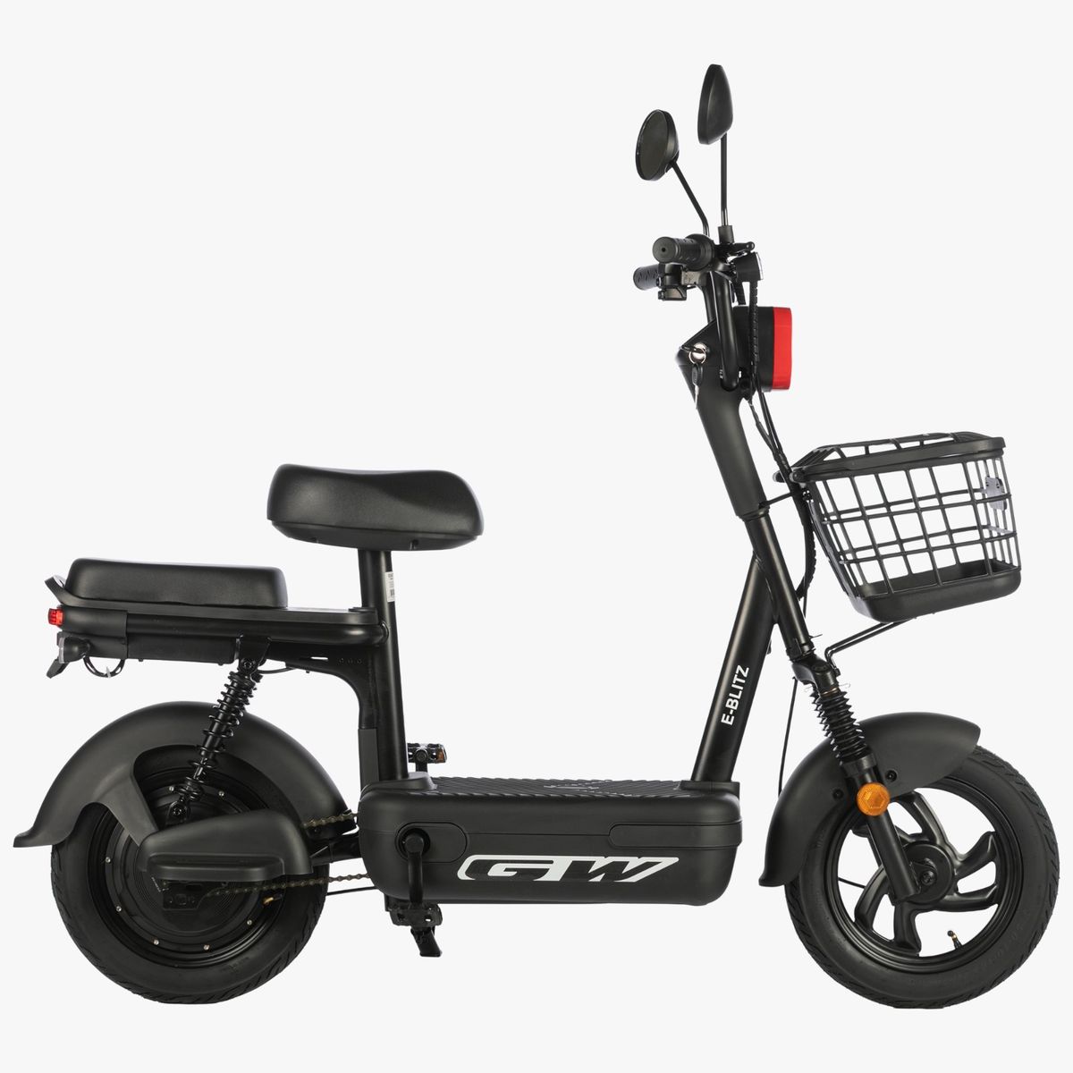 GW - Bicicleta Eléctrica GW E-Blitz - MOTOR 350W Negro