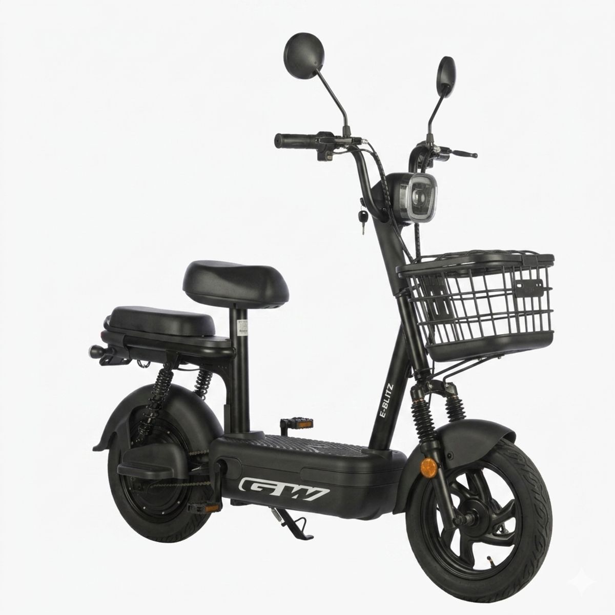 GW - Bicicleta Eléctrica GW E-Blitz - MOTOR 350W Negro