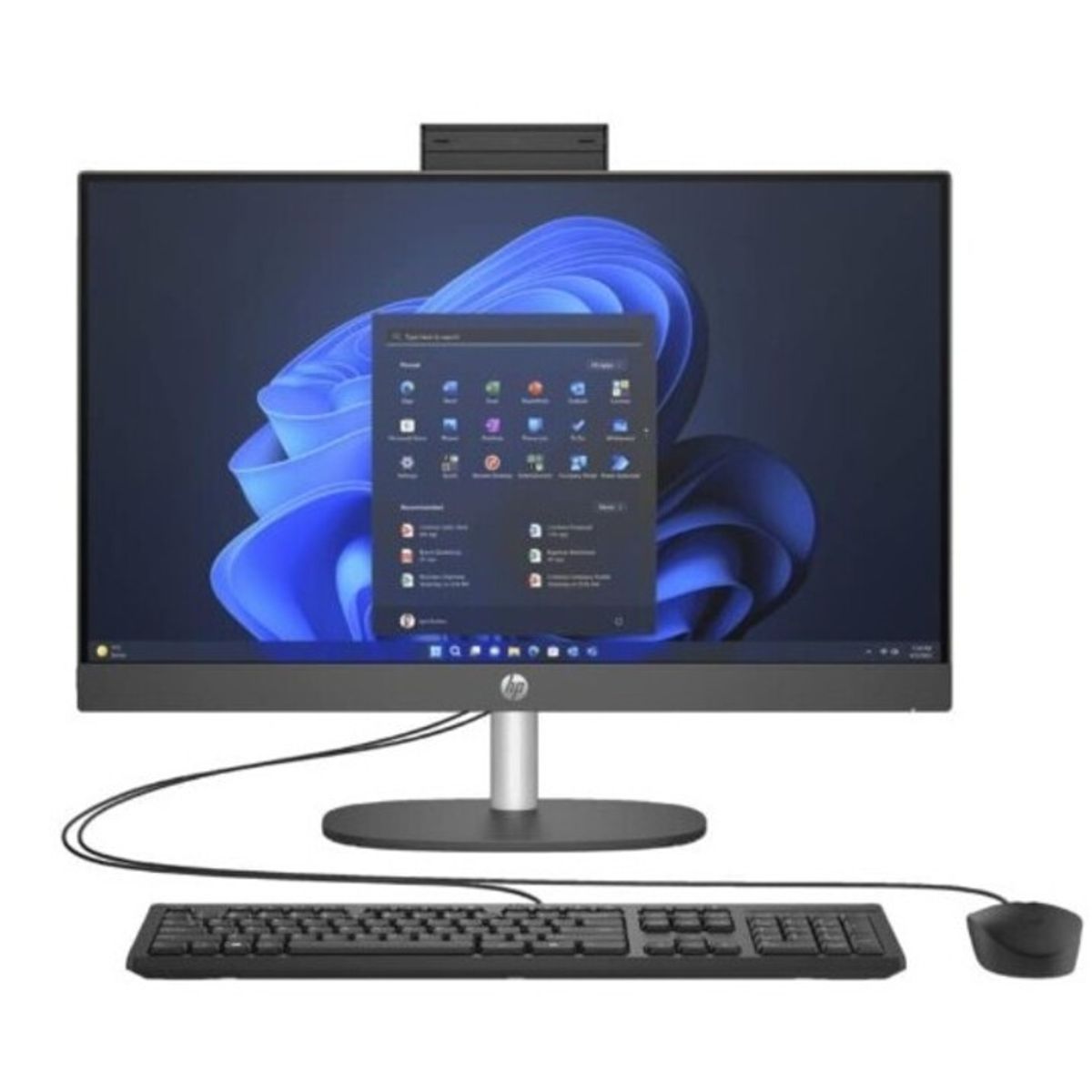 HP - TODO EN UNO HP 22-DG0205LA INTEL N100 8GB DDR5 512GB SSD PANTALLA 21,5 FHD NEGRO