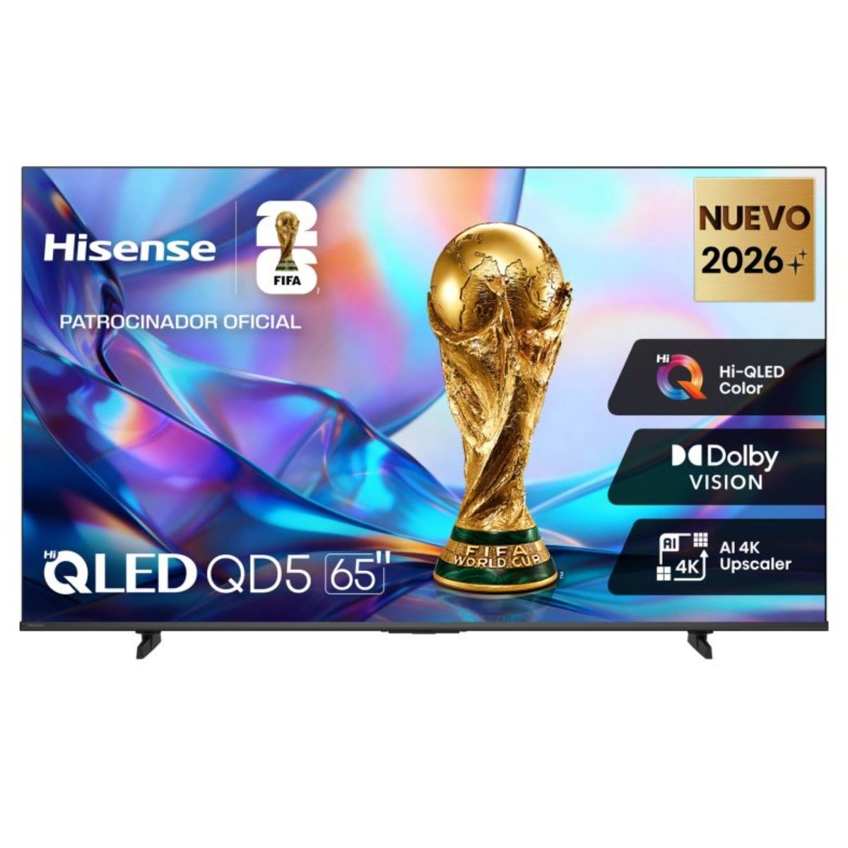 HISENSE - Televisor Hisense 55 Pulgadas QLED 4K QD5SV
