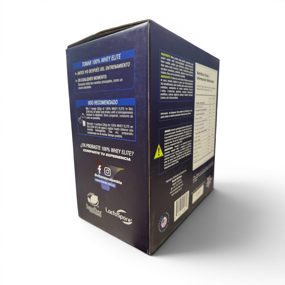 VITANAS - Whey Elite Proteina 10L Vainilla Vitanas Sport