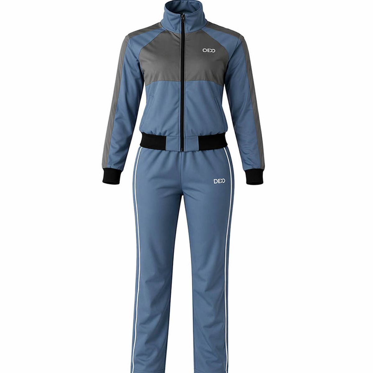 MODA EN CIRCUITO - Conjunto Deportivo o Sudadera para Mujer en Impermeable