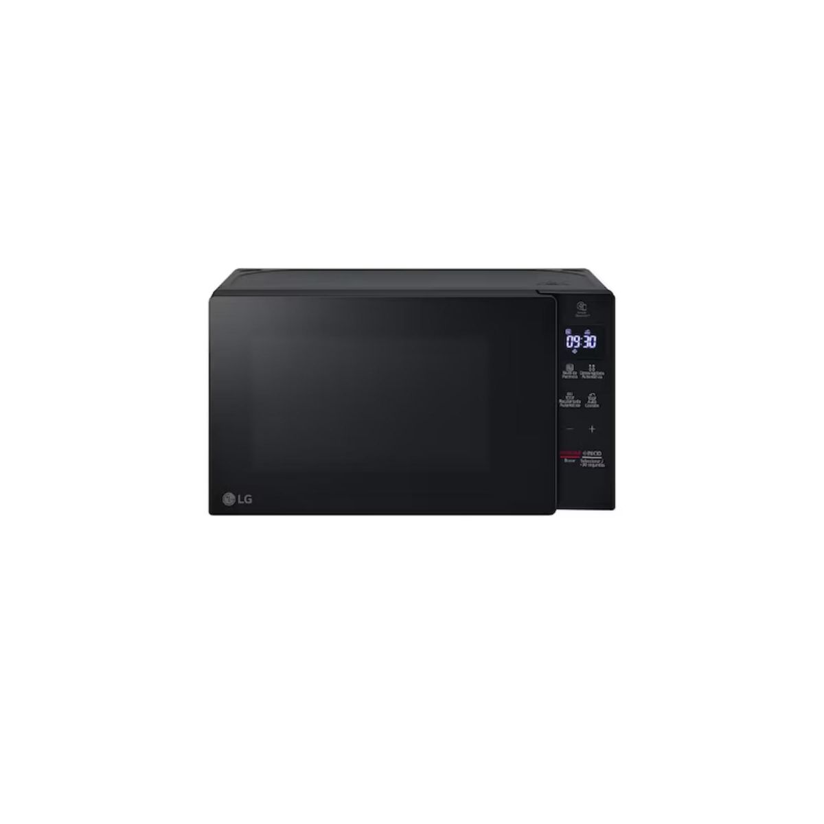 LG - Horno Microondas LG 0.7 Pies MS2032GAS Negro