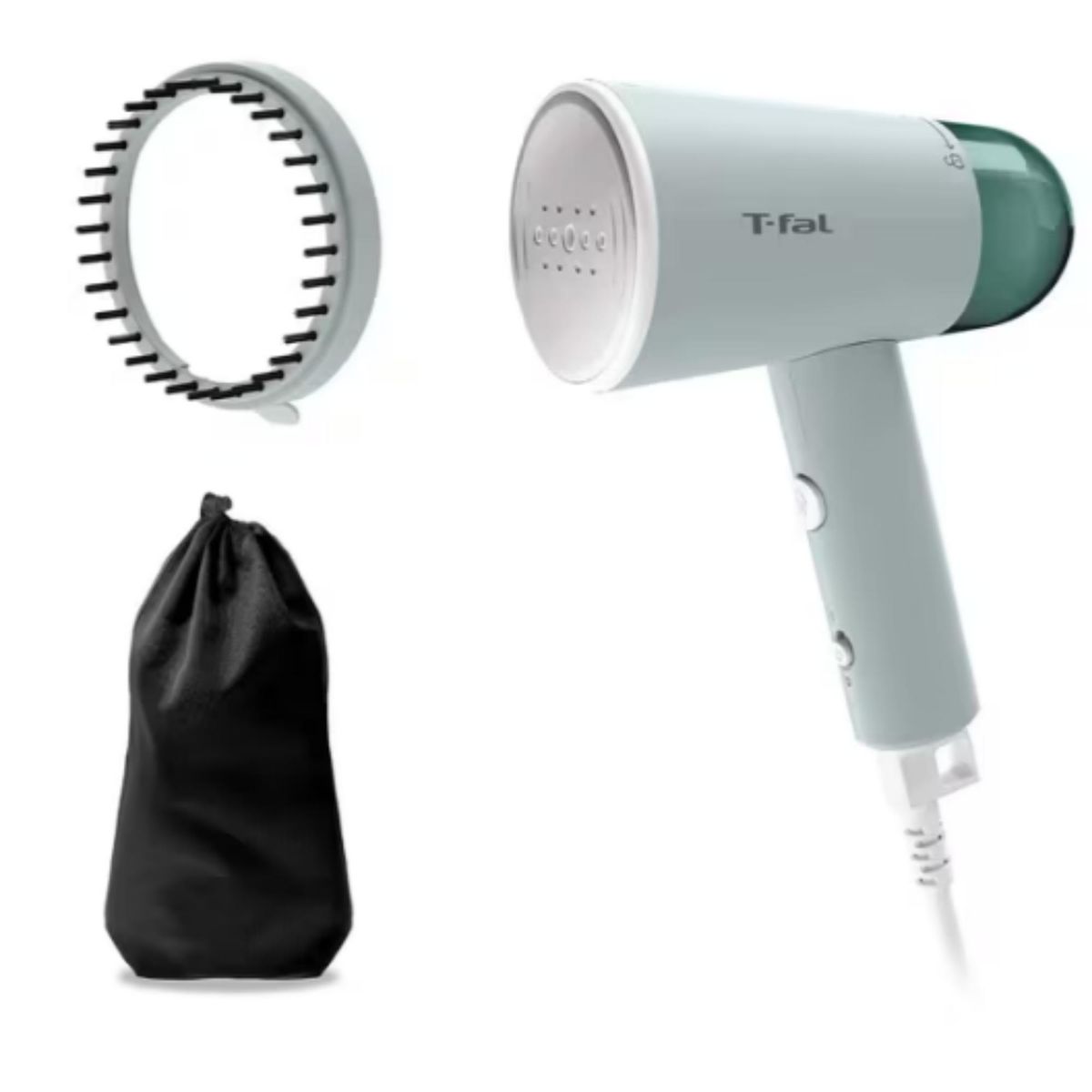 T-FAL - Plancha de Ropa T-FAL Vapor Vertical Origin Travel Blanco