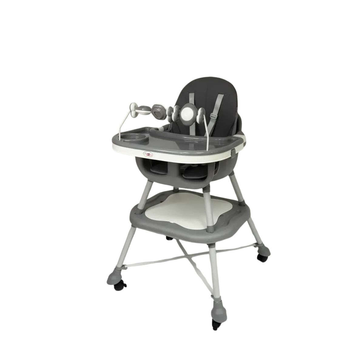 KIDSHOP - Silla Comedor Y Escritorio 6 En 1+ Marcadores Y Legos Gris 555-13B-GR