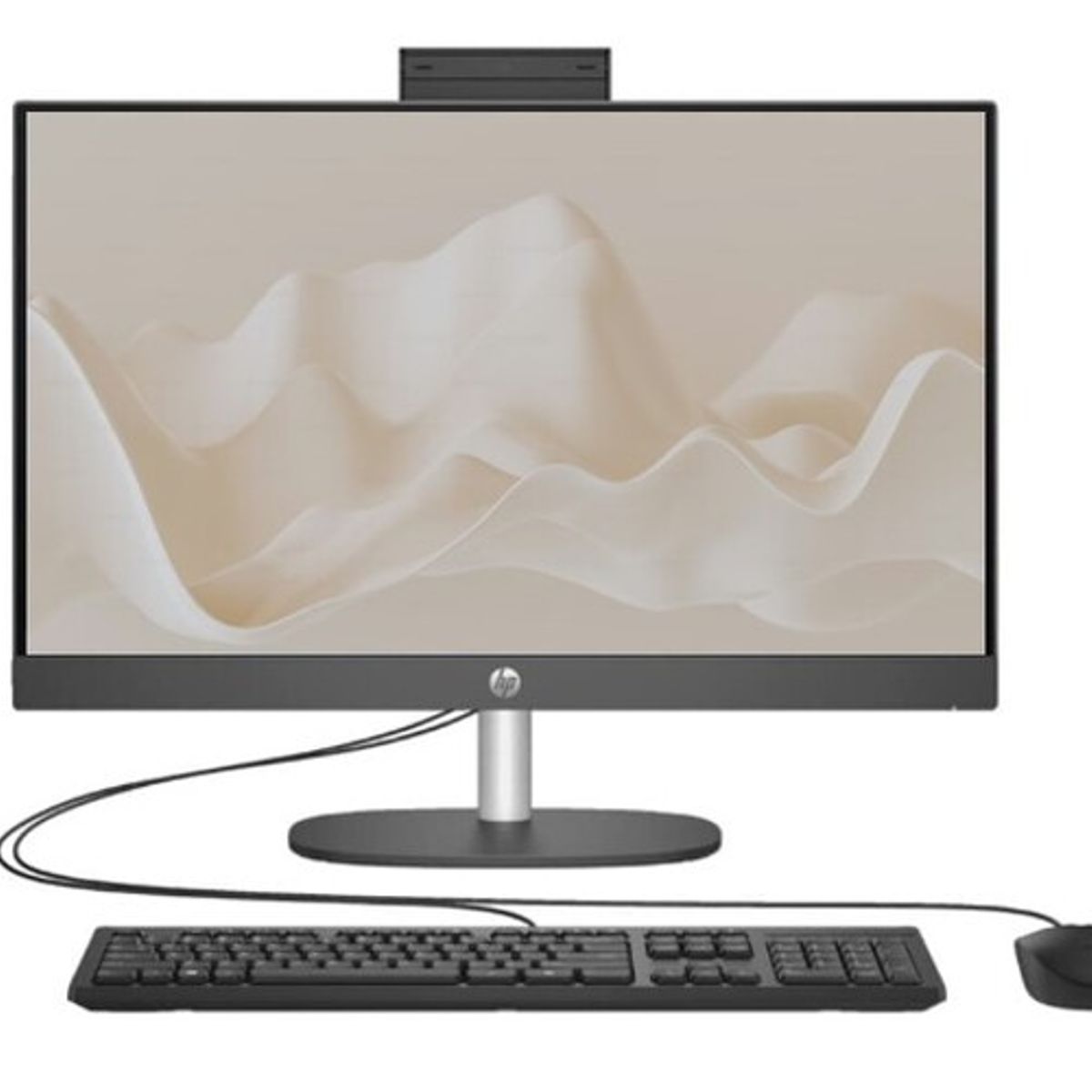 HP - TODO EN UNO AIO HP 24-CR0253LA AMD RYZEN 5 7520U 8GB LPDDR5 512GB SSD PANTALLA 23,8"  NEGRO