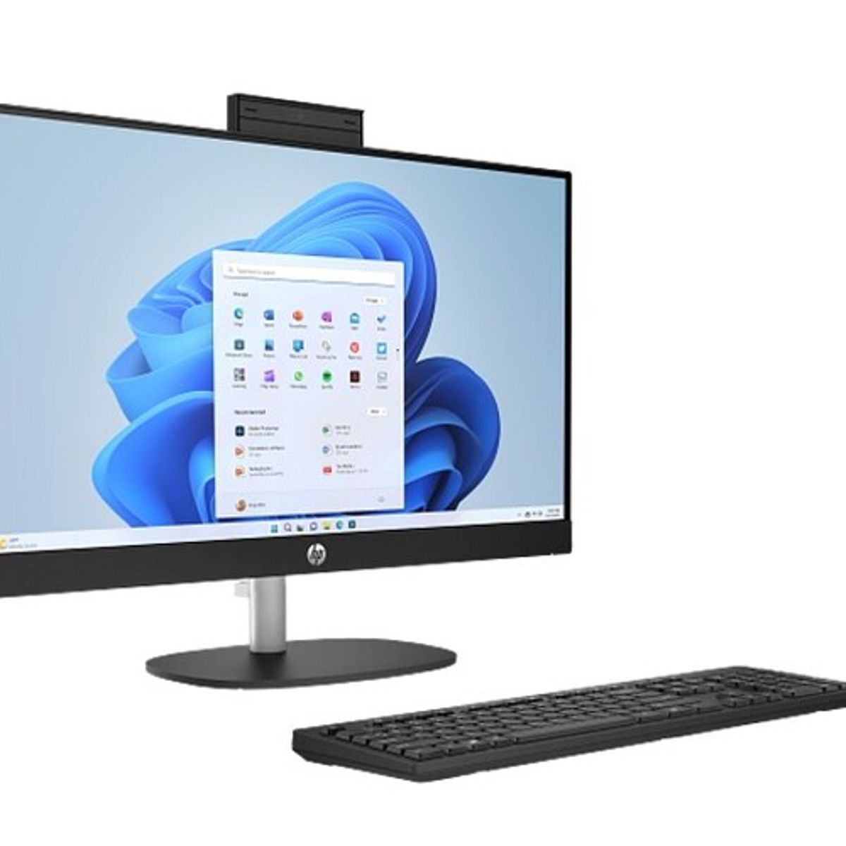 HP - TODO EN UNO AIO HP 24-CR0253LA AMD RYZEN 5 7520U 8GB LPDDR5 512GB SSD PANTALLA 23,8"  NEGRO