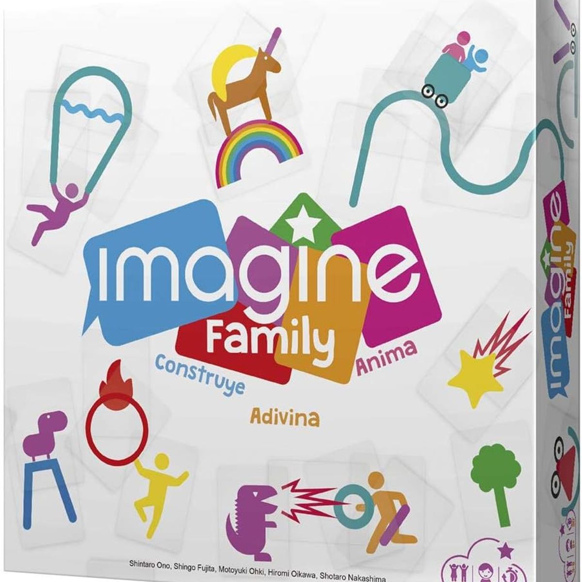 ASMODEE - Juegos De Mesa Imagine Family Asmodee Estrategia Adultos