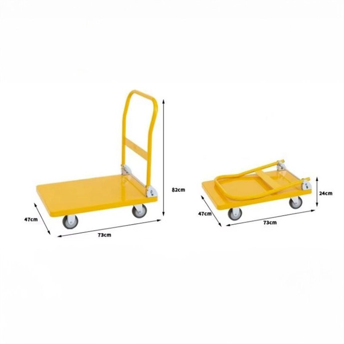 NO NO - Carro Carretilla Plegable desarmable