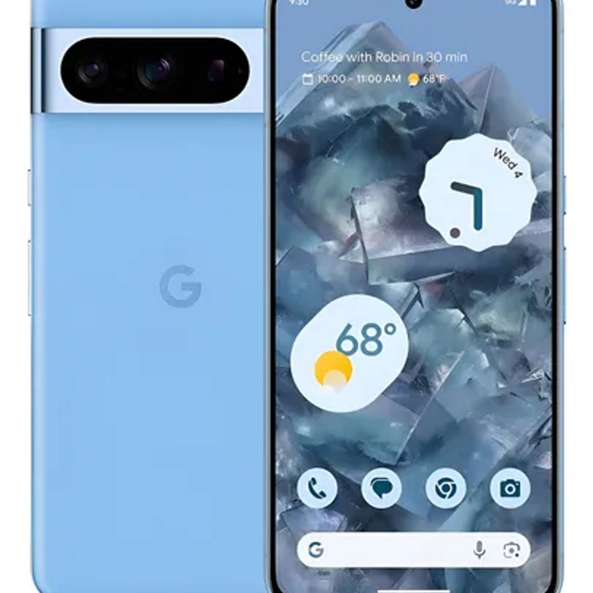 GOOGLE - Celular Google Pixel 8 Pro 128 Gb Azul Reacondicionado + Panel Solar