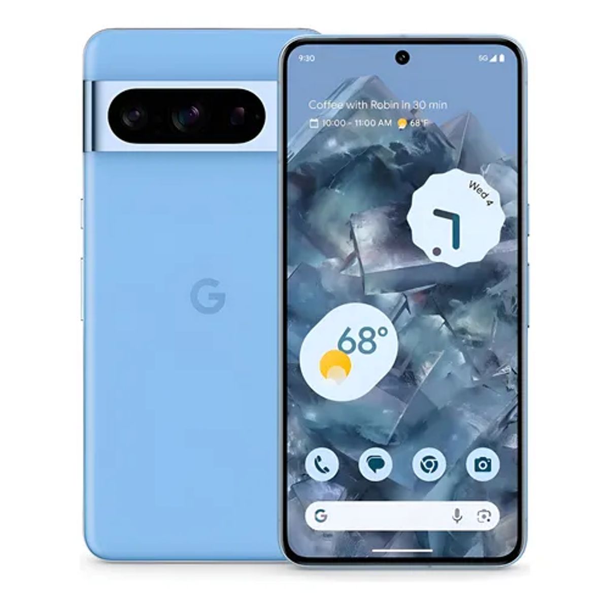 GOOGLE - Celular Google Pixel 8 Pro 128 Gb Azul Reacondicionado + Panel Solar