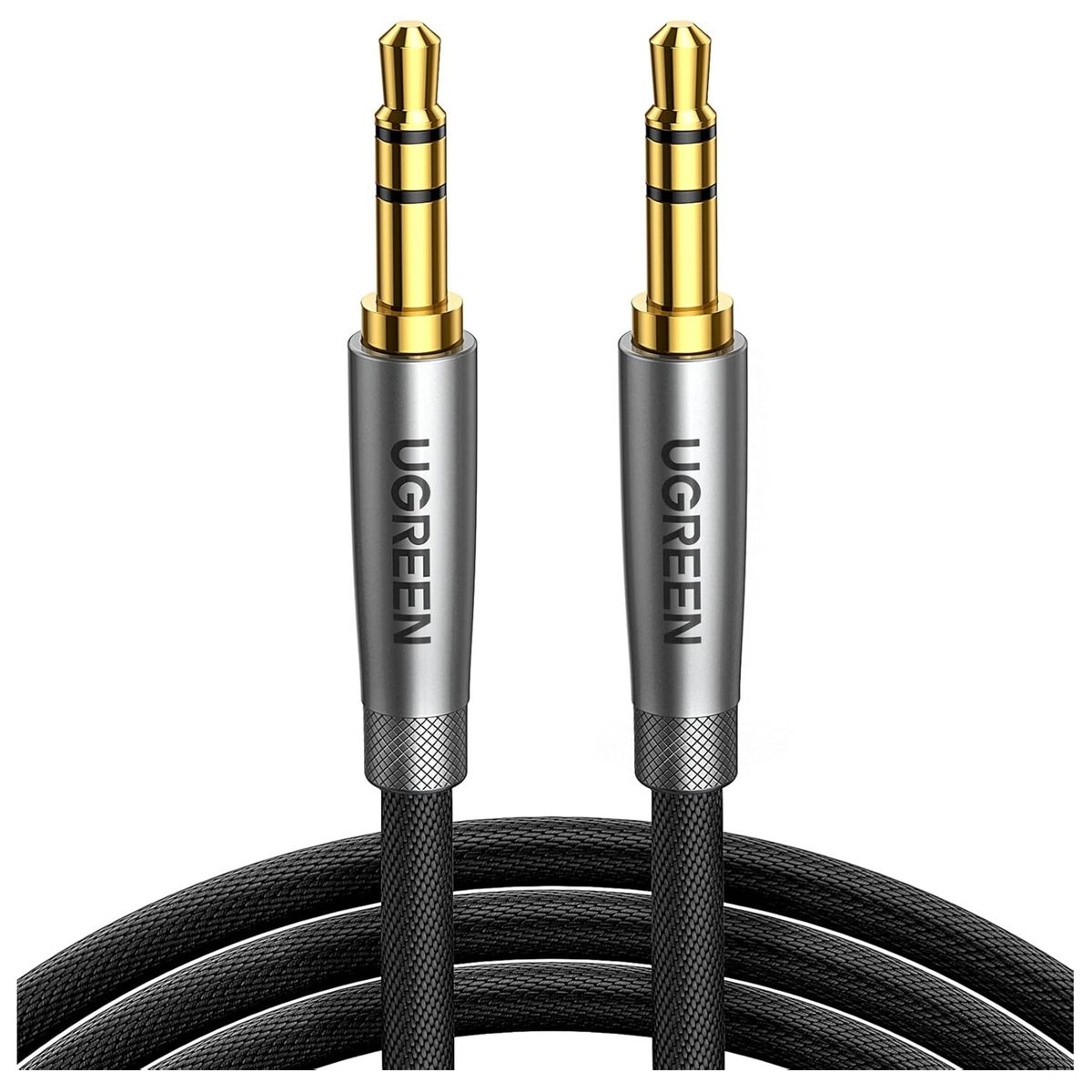 UGREEN - Cable Auxiliar De Audio Estéreo Jack 3.5 mm Macho A Macho 1m