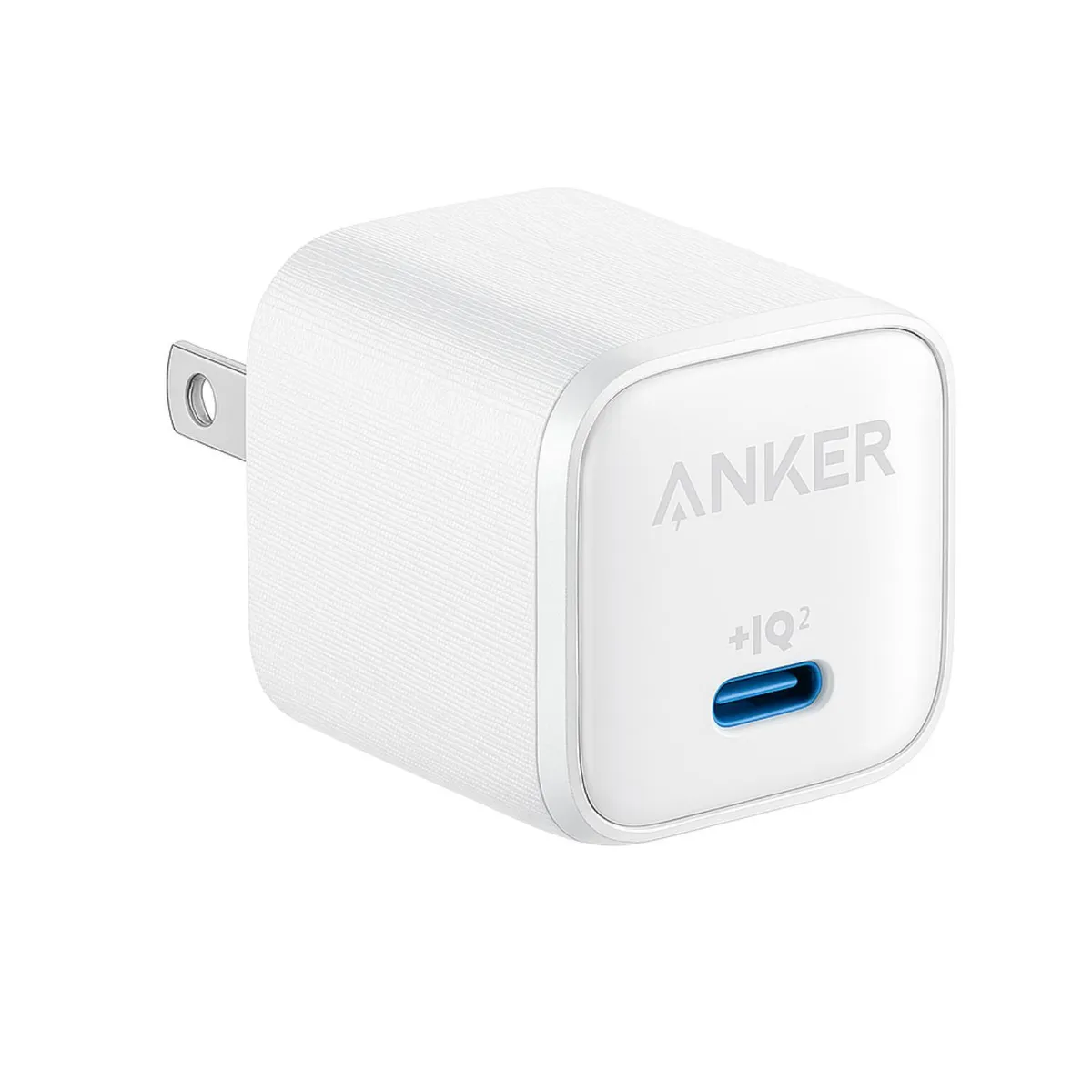 ANKER - Cargador Tipo C Anker Nano 45w Carga Rápida Compacto Y Plegable Blanco