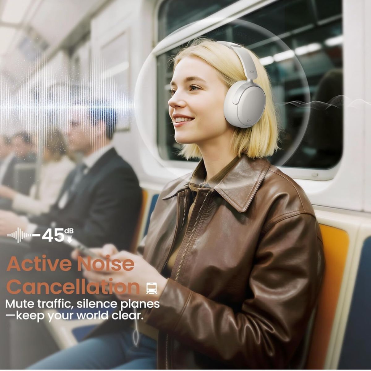 ACER - Auriculares Con Cancelación Activa Acer Ohr516